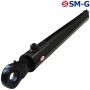 POLSKI SIŁOWNIK HYDRAULICZNY 80x45 SKOK 900 TUR CYKLOP SKRAW-MET